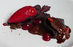 Taco de Chocolate al Vapor