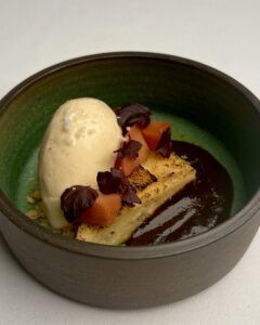 Nieve de Foie Gras, Mole Negro