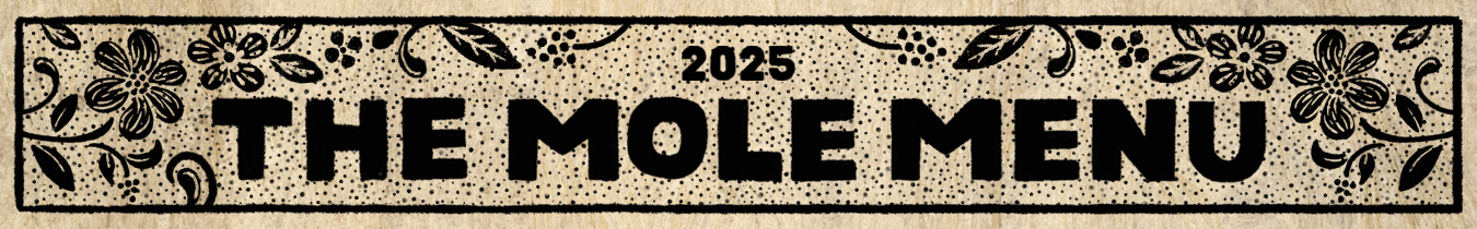 The Mole Menu